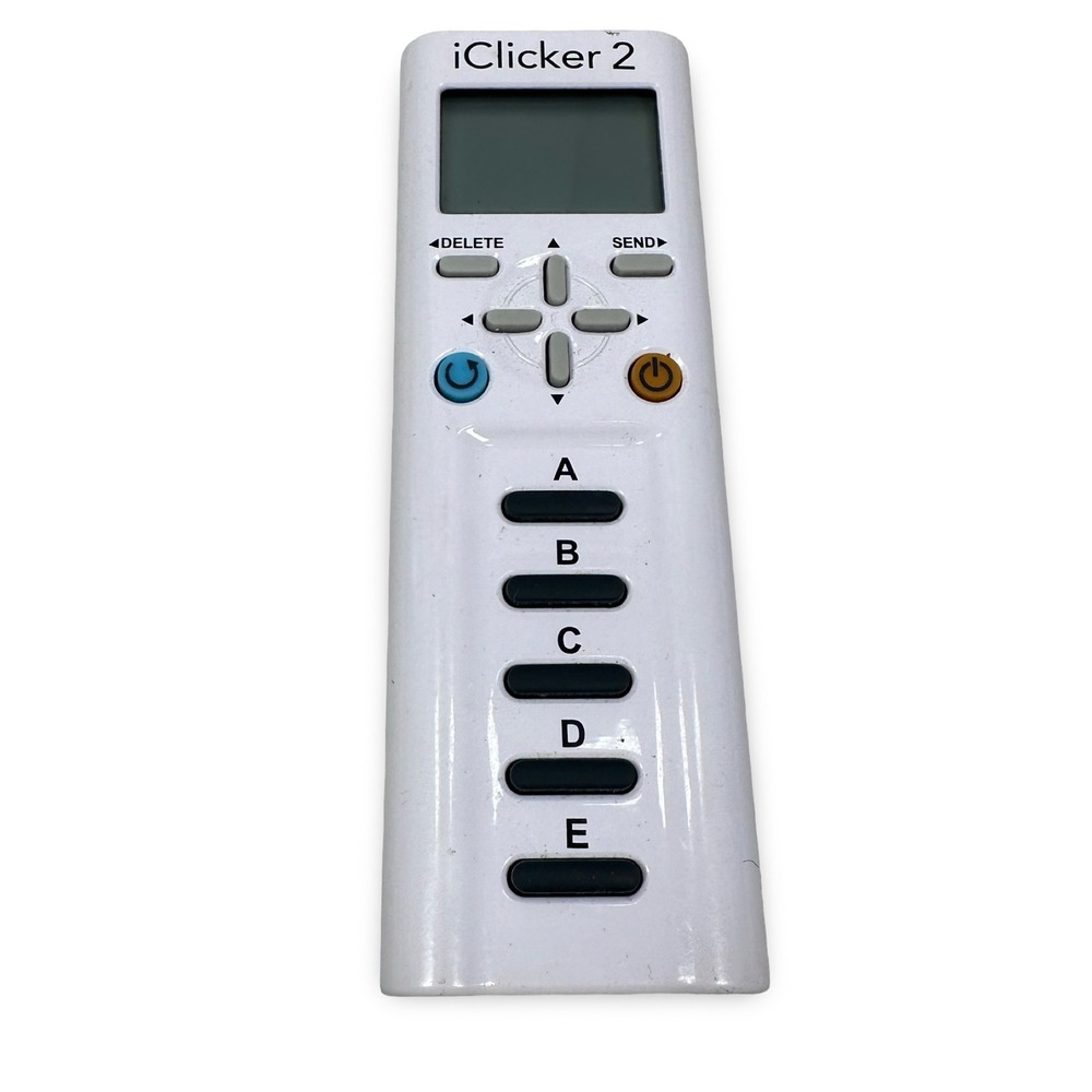 iClicker 2 Student Remote Classroom Polling Response System White RLR14